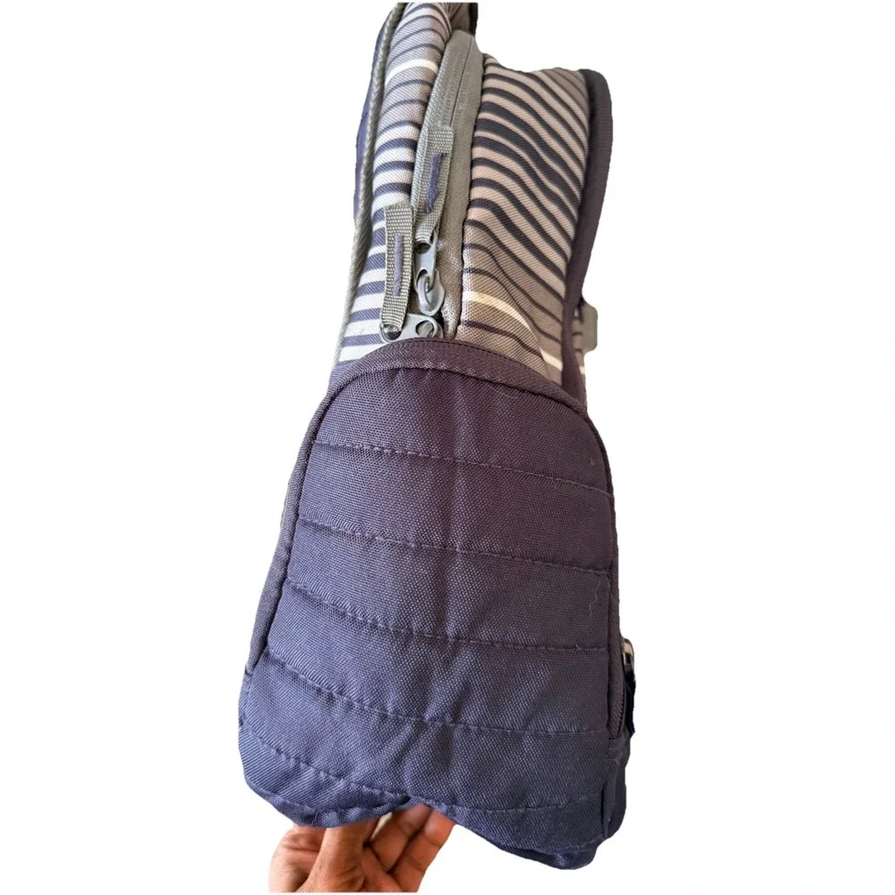 SkullyCandy Ink'd Backpack Skater Bag Retro 2000s Gray Blue‎ Padded